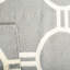 Tapis gris / ivoire en laine tissé à la main et à plat Rodgers-842516817