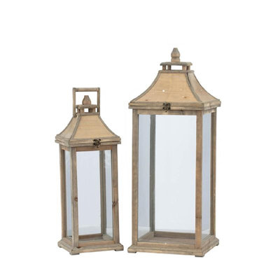 Ivona Garden Candle Lanterns Set of 2