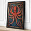 Ornamental Octopus Art Deco - Wrapped Canvas-825134885-825134904
