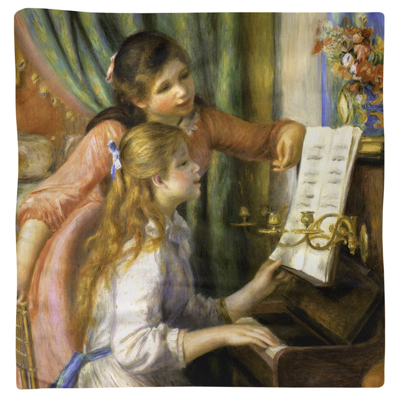 Pierre-Auguste Renoir Cotton Square Napkin