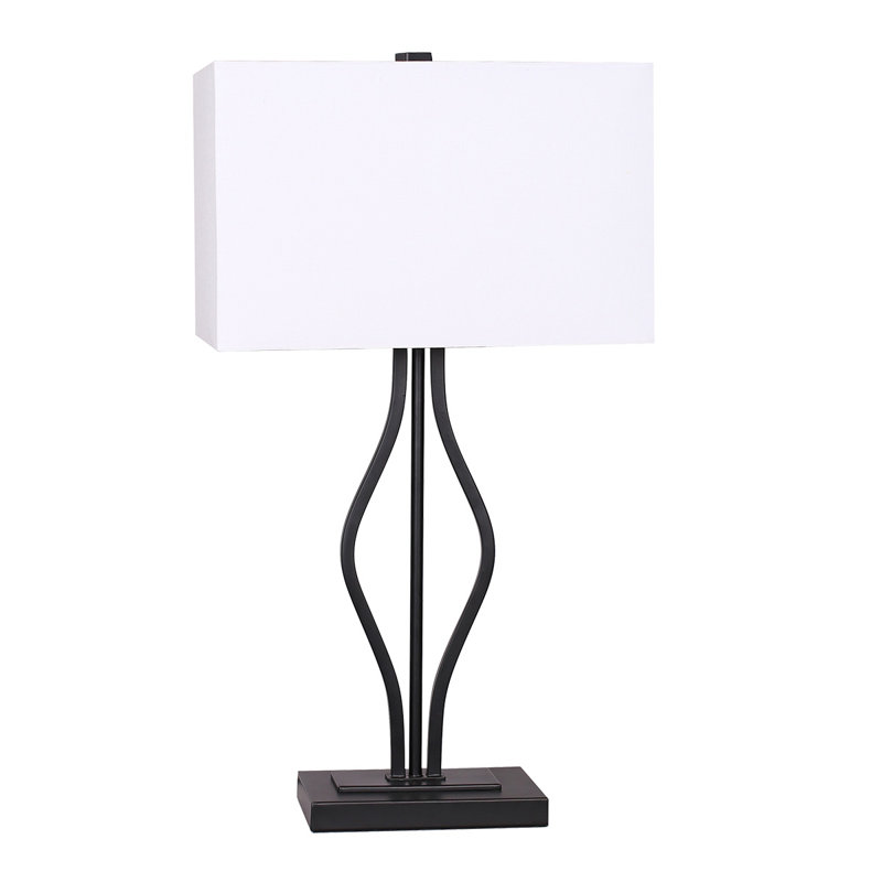Lampe de table en métal Dorelia