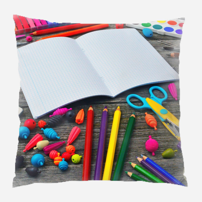 Coussin décoratif Claughaun, Microsuède, Intérieur