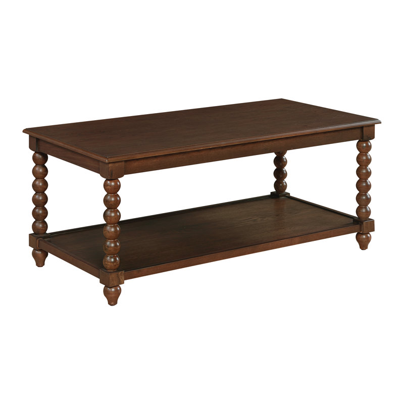 Table basse Gurpir, Noyer foncé