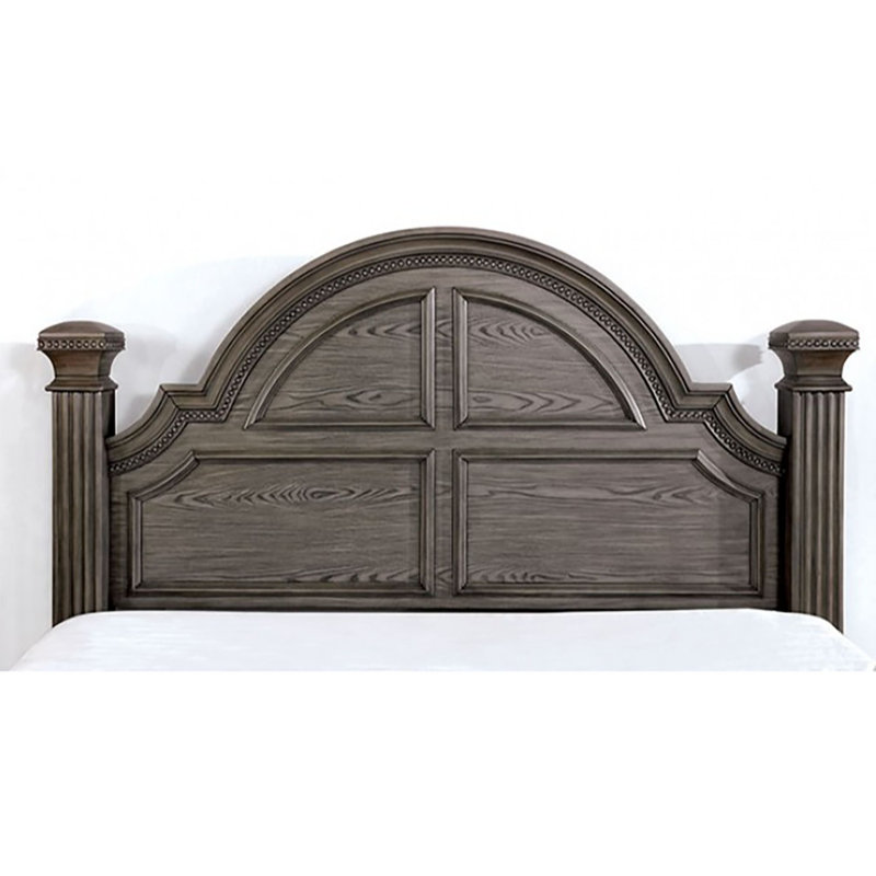 Roadde Standard Bed, California King, Gray