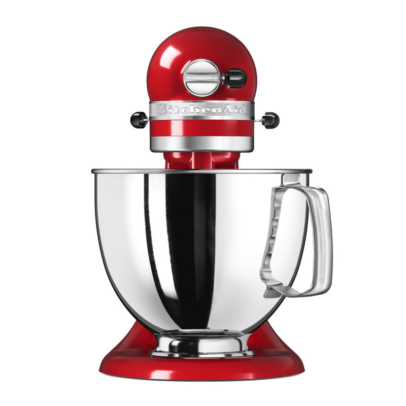 KitchenAid 4.8L Artisan Tilt-Head Stand Mixer with Extra Accessories, Empire Red