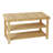 Hofitlead 27.5" Solid Wood Shoe Bench, 3-tier Entryway Shoe Storage Organizer For Hallway & Home Use