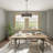 Nedra 5 - Light Dimmable Drum Chandelier