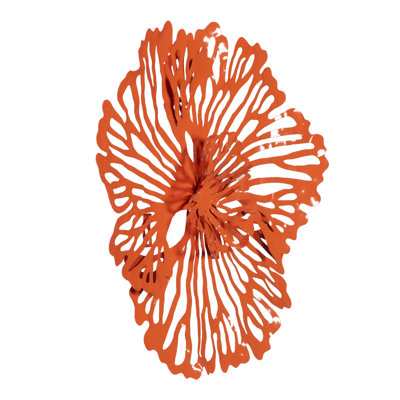 Flower Wall Art Extra Small Metal