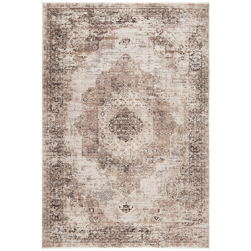 Tapis médaillon héritage Jetchka, Rectangle 7 pi 10 po x 10 pi