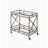 Mirrored Serving Cart