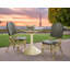 Chaise de patio empilable Hitchcock