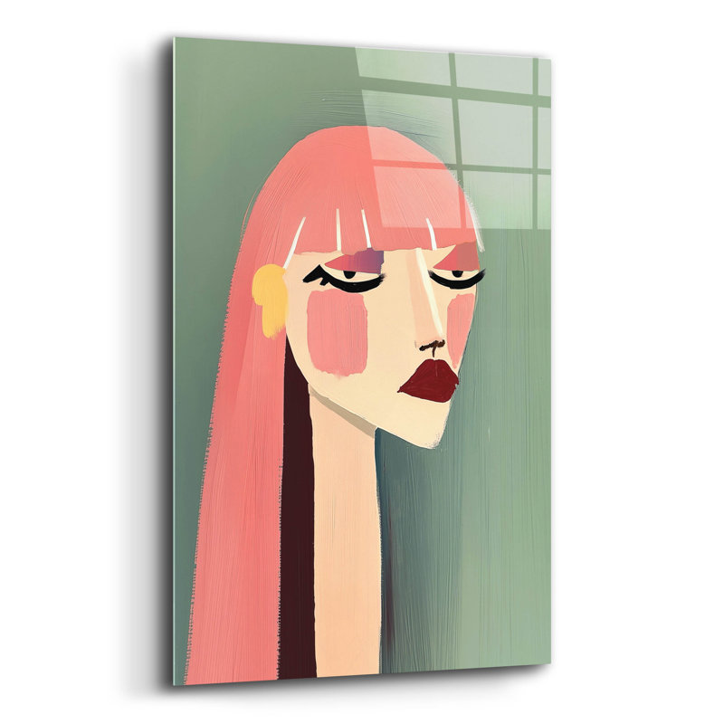 «Chic In» par Svetlana Aleynikova, art mural en verre acrylique, H 24 po x l 16 po x P 0,2 po