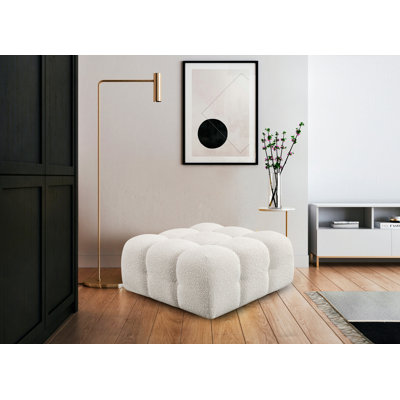 Hivda 34" Wide Square Standard Ottoman