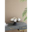 Ensemble de 6 décorations de boules marbrées D4x4, brun