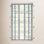 Tory Pewter Blue Hand-Knotted Plaid Wool Rug