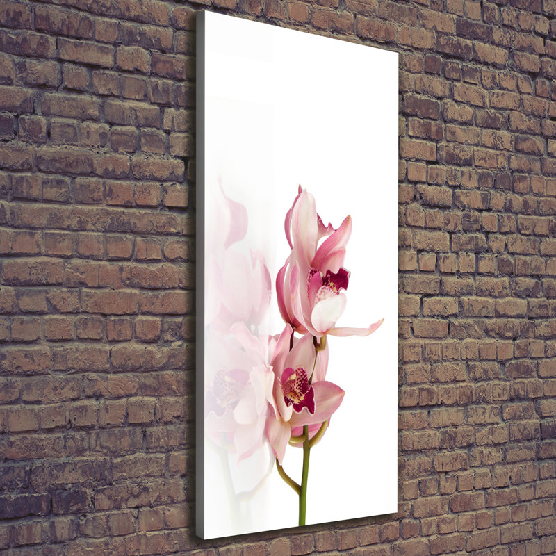 Pink Orchid - Wrapped Canvas Print