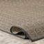Tapis intérieur / extérieur gris anthracite / brun Vada-452500179