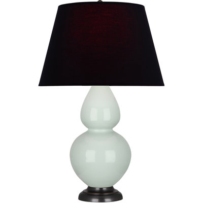 Lampe de table double gourde en céramique