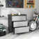 29.5'' W Metal Garage Tool Storage Cabinet with Wheels and 3 Drawers.