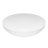 Lotus 16" L x 16" W x 5" H Matte White Handmade Round Vessel Bathroom Sink
