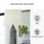 Ensemble de lampe de table 25,5 "Evalyn