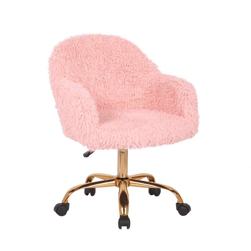 Desk Chair, Pink