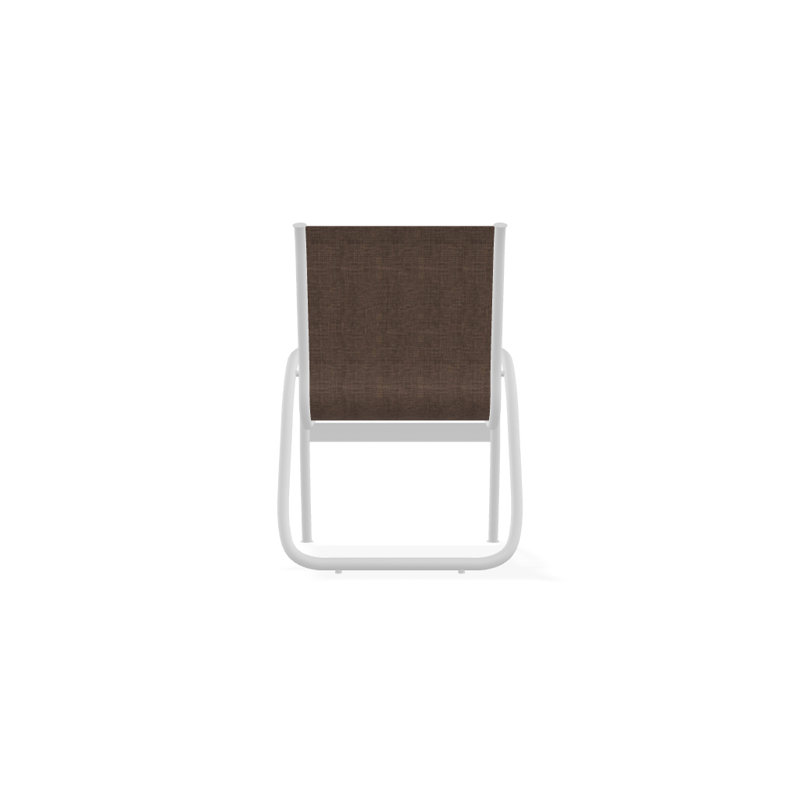 Fauteuil de patio Gardenella, Moka Sunbrella®, Blanc texturé