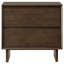 Table de chevet 2 tiroirs Pocono