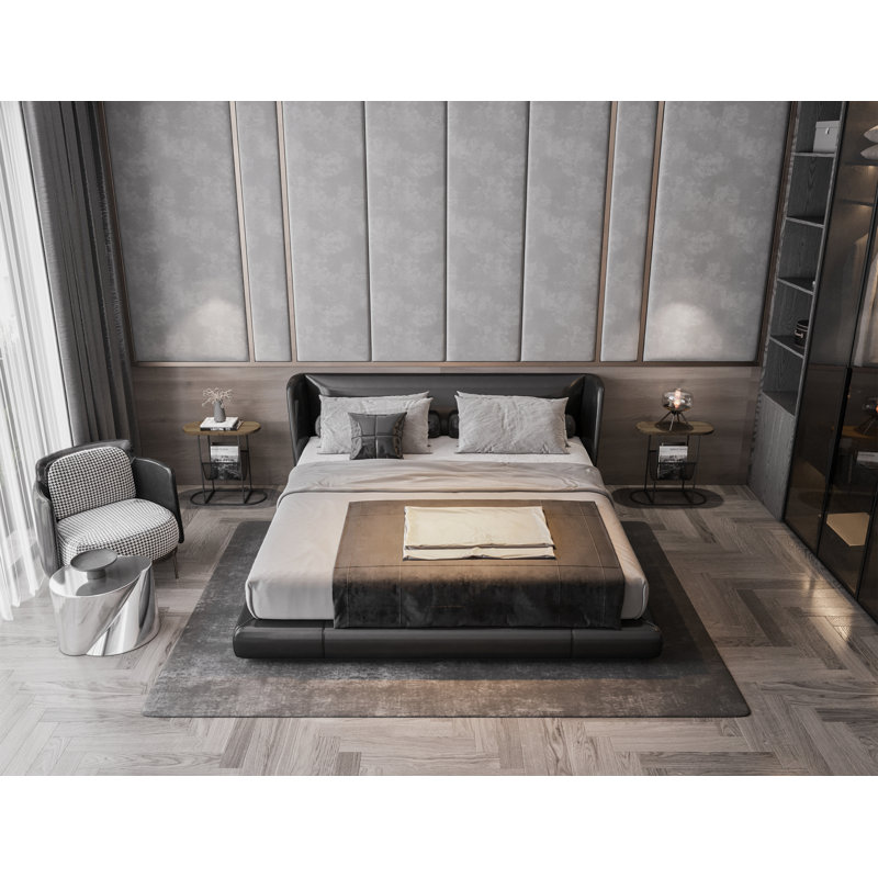 Table de chevet Shadai, Brun