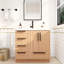 Meuble-lavabo autoportant avec tiroirs latéraux Carla-2065890034-2065889992