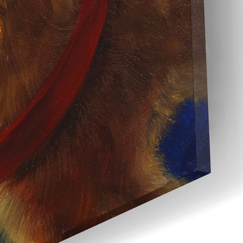 «Journey to the Moon» par Lucia Heffernan, art mural en verre acrylique, H 12 po x l 12 po x P 0,13 po