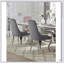 Ensemble de 2 chaises d'appoint rembourrées en velours luxueux avec un design élégant et des sièges confortables pour la salle à manger et le salon