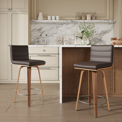 Tabouret de comptoir pivotant 26 po