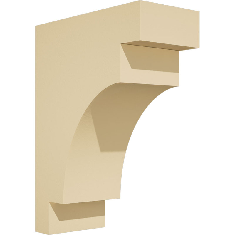 Corbeau d'uréthane méditerranéen Signature, brun clair apprêté, 16 po x 5,5 po x 12 po