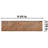 Brooklin Brick 2-3/8 In. X 9-3/4 In. Porcelain Floor And Wall Tile