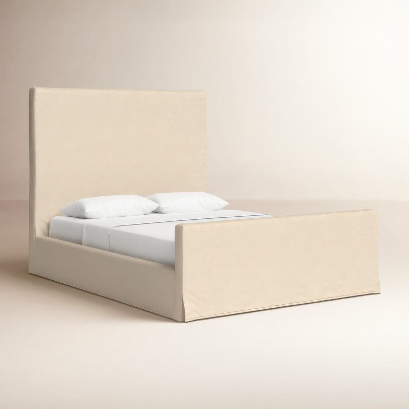 Daphne Upholstered Bed, Queen, Brussels Pine