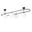 Gallup 4-Light 124cm Semi Flush Mount