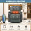 Boneita Upholstered Heated Massage Chair-1108014752