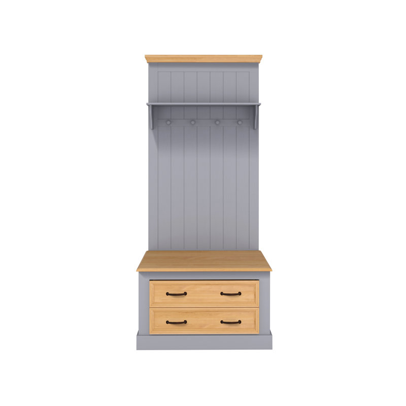 Rachael Hall Tree with Bench and Shoe Storage