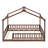 Full House Bed With Fence & No Box Spring-1412207502-1412207505