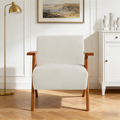 27.5" Mid-Century Modern Accent Chair for Living Room