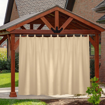 Yicel Outdoor Blackout Curtain Single Panel