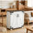 Storage Cabinet, Buffet Sideboard with Barn Door, Adjustable Shelf,wood