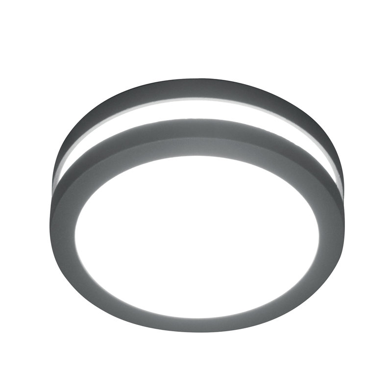 Paragon Graphite 14cm H Outdoor Flush Mount