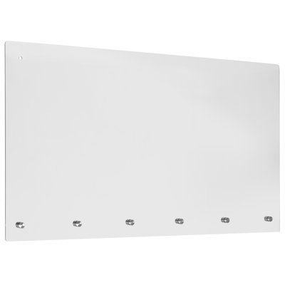Mission Suspended Register Shield / Sneeze Guard - Mounting or Hanging Hardware Included