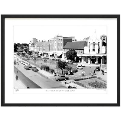 Watford, High Street C1961 by Francis Frith - Single Picture Frame Print