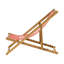Anzio 39.7cm Long Acacia Single Chaise-268637558