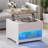 Metro Lane Square Lift Top Coffee Table With Storage，Stylish Centre Table