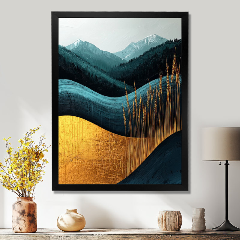 Mylor - Landscapes Canvas Prints, H 44 po x l 34 po, Noir, Reproduction encadrée sans passe-partout