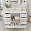 Single Bathroom Vanity with Quartz Top-1699503363-1699503362